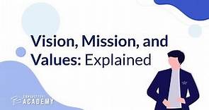 Mission, Vision, & Values: Explained | Business + Corporate Strategy Course