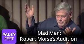Mad Men - Robert Morse's Audition (Paley Center)