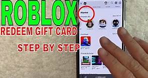 ✅ How To Redeem Roblox Gift Cards Codes 🔴