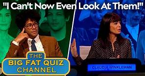 Claudia Winkleman Blushes At Richard's "Get Involved Structurally" Line | Big Fat Quiz