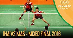 Badminton Mixed Doubles Gold Medal Match 🇮🇩🆚🇲🇾 | Rio 2016 Replays