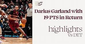 Darius Garland Highlights vs Pistons | 1.31.2024