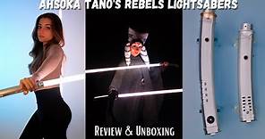 AHSOKA TANO REBELS LIGHTSABERS: Unboxing & Review