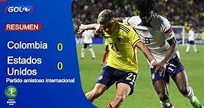 Colombia vs. Estados Unidos (0-0), el resumen del partido amistoso