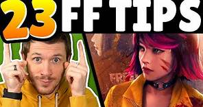 23 Tips I WISH I Knew in Free Fire!