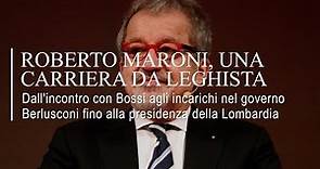 Roberto Maroni, tutta la vita nella Lega
