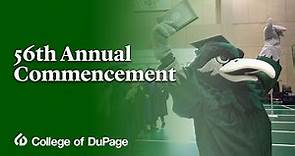 56th Annual Commencement - College of DuPage #live