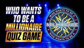 ONLINE WHO WANTS TO BE A MILLIONAIRE QUIZ GAME