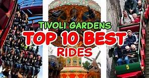 Top 10 rides at Tivoli Gardens - Copenhagen, Denmark | 2022