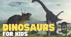 Dinosaurs for Kids | Learn about Dinosaur History, Fossils, Dinosaur Extinction and more!