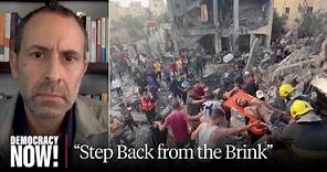 Ex-Israeli Peace Negotiator Daniel Levy Decries Israel’s Actions in Gaza