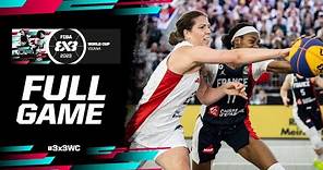 Canada 🇨🇦 vs France 🇫🇷 | Women Quarter-Finals | Full Game | FIBA 3x3 World Cup 2023