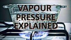 vapor pressure explained