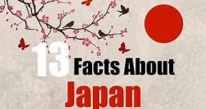 13 facts about Japan