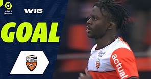 Goal Cheikh Ahmadou Bamba Mbacke DIENG (53' - FCL) FC LORIENT - RC STRASBOURG ALSACE (1-2) 23/24
