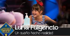 Luna Fulgencio cumple su sueño: "Ya estoy aquí con Pablo Motos" - El Hormiguero