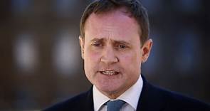 Backbencher Tom Tugendhat launches Tory leadership campaign – video