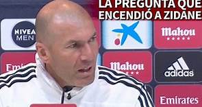 Rara vez se le ha visto así: la pregunta que encendió a Zidane | Diario AS