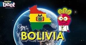 🇧🇴 BOLIVIA | Mapa Departamentos y Capitales para Niños Geo