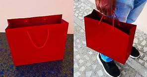 How To Make a Paper Bag - Paper Shopping Bag Craft Ideas (Anyone Can Make it!)