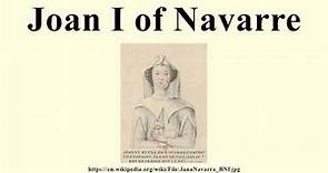 Joan I of Navarre