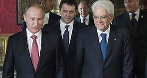 Incontro del Presidente Mattarella con il Presidente della Federazione Russa Putin