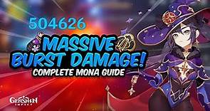 COMPLETE MONA GUIDE! Best Mona Build - Artifacts, Weapons, Teams & Skills Explained | Genshin Impact