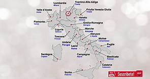 ▷ Mapa de Italia - Descargar GRATIS