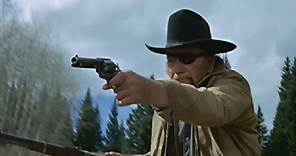 John Wayne TRUE GRIT famous meadow shootout 50 YEARS AGO