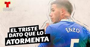 Enzo Fernández: Este es el triste dato que lo atormenta en el Chelsea | Telemundo Deportes