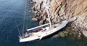 El naufragio del velero 'Malizia' de Raniero III de Mónaco