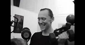 Tom Hiddleston training.