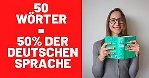 Deutsch lernen A1: die 50 WICHTIGSTEN Wörter der deutschen Sprache