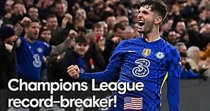 Christian Pulisic: Champions League record-breaker! | All 5 Chelsea goals