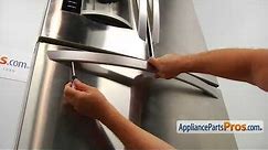 How To: LG/Kenmore Freezer Door Handle AED37133117