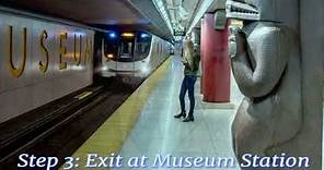 How to visit Toronto's Royal Ontario Museums (ROM) from Union Subway Station