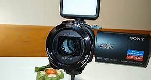 Sony Handycam Camcorder FDR-AX43 4K ultra HD