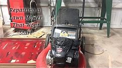 Lawn Mower Repair Briggs & Stratton 550 EX, Mower Won't Start