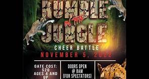 *** GWP 11.05.22 ~ MFFCC Cheer Competition ~ Rumble in the Jungle ** Greenwood Cheerleaders Only