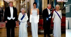 El palacio de Buckingham recibió a la familia Trump para una cena de estado | ¡HOLA! TV