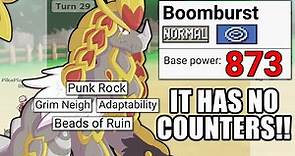 PUNK ROCK BEADS OF RUIN BOOMBURST KOMMO-O IS BUSTED! POKEMON SCARLET AND VIOLET | POKEMON SHOWDOWN
