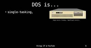 Introduction to DOS | History of MS-DOS | Using FreeDOS Today