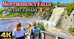 Montmorency Falls Quebec Canada 🇨🇦 [4K]
