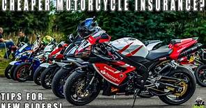 Motorcycle Insurance for new riders!