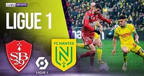 Nantes vs. Brest | LIGUE 1 HIGHLIGHTS | 17/12/2023 | beIN SPORTS USA