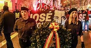 En el nombre de Primo de Rivera: 1.000 falangistas toman Madrid en el 85 aniversario de su muerte
