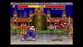 Street Fighter II Turbo (Actual SNES Capture) - Ken Playthrough on Max Difficulty