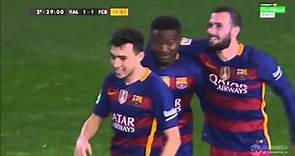 Wilfrid Kaptoum | Barcelona 1-1 Valencia