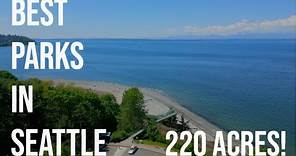 Explore Carkeek Park one of Seattle's Best and Largest Parks! | 4K | Seattle, Washington