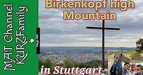 Hiking Vlog: Mountain in Birkenkopf Stuttgart // houses in the mountain are destroyed in World war 2